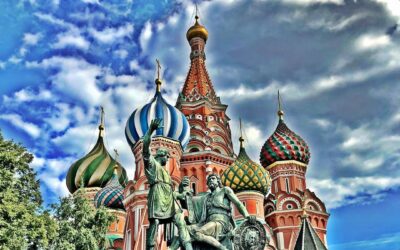 June 17, 2018: I give you, Saint Basil’s Cathedral!! Red square in Moscow