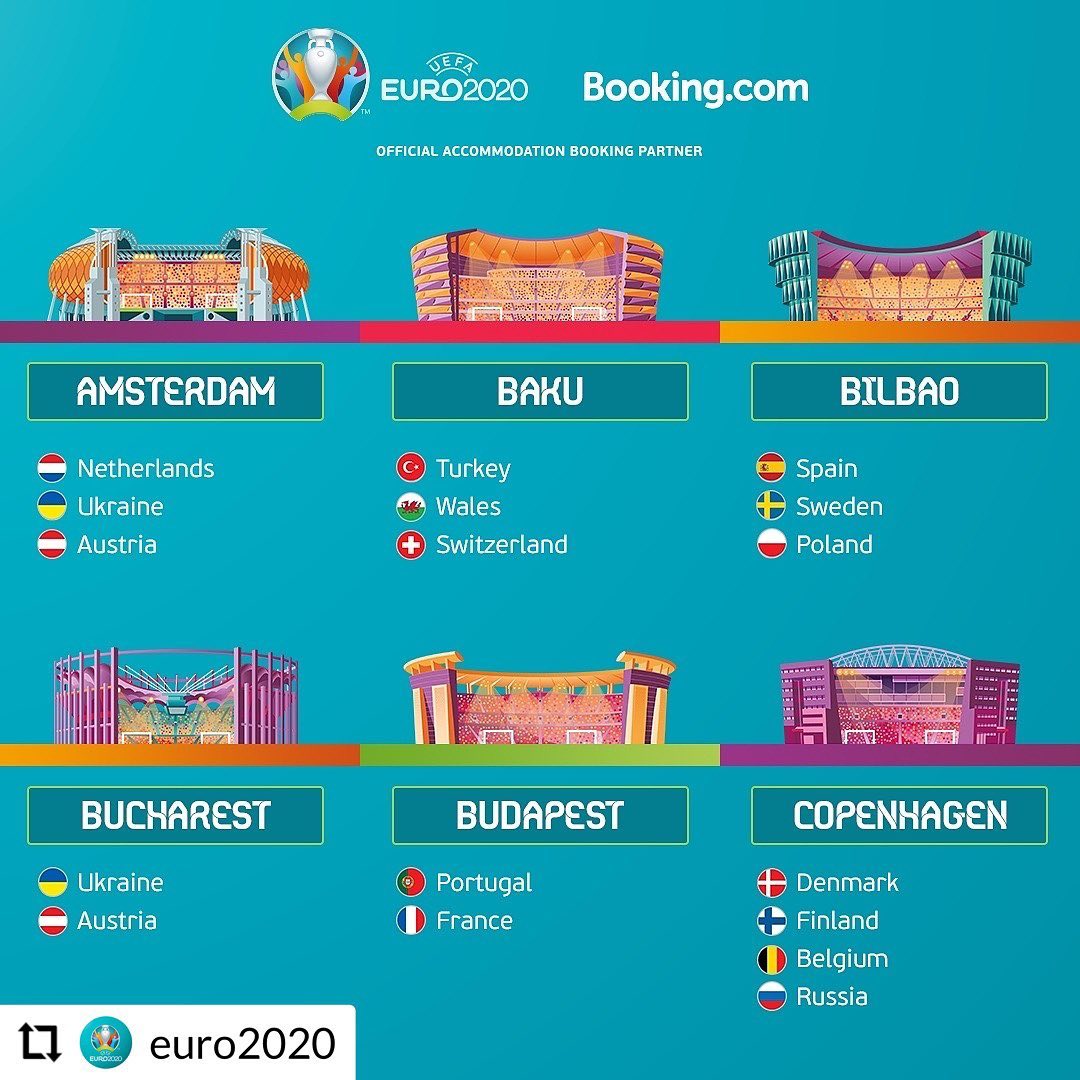 If I book my ticket now with no insurance I have to go ! To mark the 60th edition of the tournament 12 cities across Europe will host some games!how awesome is that! WHOSE COMING WITH ME?!