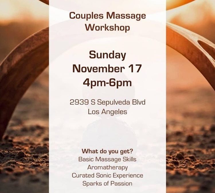 LOS ANGELES! I’m terrible at massages but now I’ll be semi terrible! Education is the future baby lol! If you want to join to visit the link in .joon profile and sign up before its FULL! Also it’s on  ! Fellas show ur ladies you can learn and have magical hands again lol Ladies, we will trade no complaining for a day for a massage 🤪!