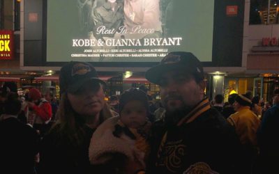 Heroes get remembered but Legends Never Die…The Stories that are told of Kobe will have his legacy live on Forever…I’m glad I get to share with my Family the stories of the numerous nights Kobe brought me Happiness! I never thought this day would come … it’s still not easy…but the great memories will live on through all sports fans and the more we spread the love, the better it helps Us feel , from a Laker fan . . . . . . . .