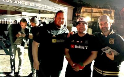 Like minded individuals who share a common bond, our WAGS think we are crazy for loving a sport as much as we do lol jk maybe 🤣 LADIES AND GENTLEMAN, the Defenders of the banc , I present to you  and  (and 2 guys looking for their Uber in the background) … give them a follow if you love soccer and especially if you love LAFC, check them out at  2 of the nicest guys I’ve met along my journey in life and I love meeting people as passionate about soccer as I . . . . .